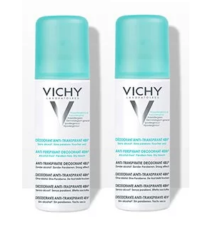 Image VICHY DEODORANT 48H ANTI-TRANSPIRANT AEROSOL DUO 2X125ML