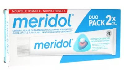 Image Meridol Protection Gencives Dentifrice Duo 2x75ml