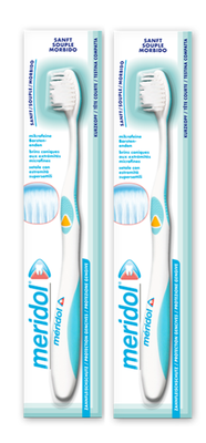 Image Meridol Brosse à Dent Protection Gencives Souple Duo
