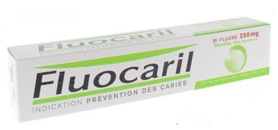 Fluocaril Dentifrice Bi-fluoré 250mg Pâte Menthe tube 75ml