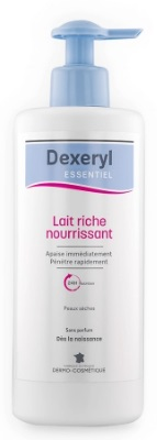 Image Pierre Fabre Dexeryl Essentiel lait riche nourrissant, apaisant et protecteur peaux sèches à très séches et à tendance atopique 500ml