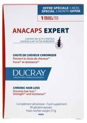 Image Ducray Anacaps Expert 90 gélules