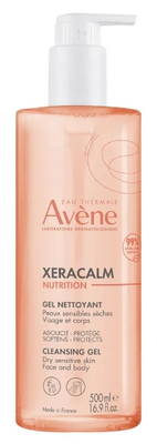 Avene Eau Thermale Xeracalm nutrition gel nettoyant 500ml