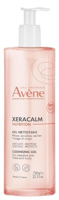 Avene Eau Thermale Xeracalm nutrition gel nettoyant 750ml