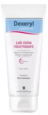 Image Pierre Fabre Dexeryl Essentiel lait riche nourrissant, apaisant et protecteur peaux sèches à très séches et à tendance atopique 200ml