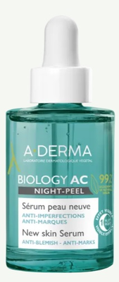 Image A-Derma Biology AC Sérum Nightpeel 30ml