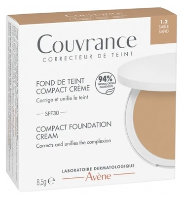Avène Eau Thermale Couvrance fond de teint compact sable N°1.2 8.5g