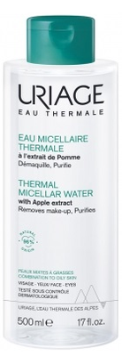 Image Uriage Eau micellaire thermale - peaux mixtes à grasses 500ml