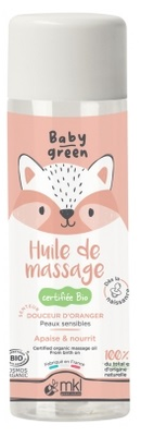 Image MKL Baby green huile de massage 100ml