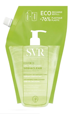 SVR Sebiaclear gel moussant écorecharge 400ml