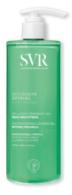 Image SVR Spirial déo-douche anti-transpirant flacon pompe 400ml