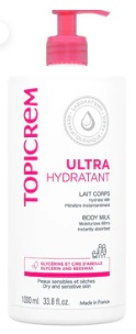 Topicrem Ultra-hydratant lait corps flacon 500ml
