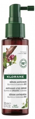 Klorane Quinine BIO sérum anti-chute - tous types de cheveux/ chute de cheveux/ cheveux fatigués - à la quinine spray 100ml