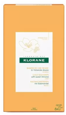 Klorane bandes de cire à l'amande douce 6
