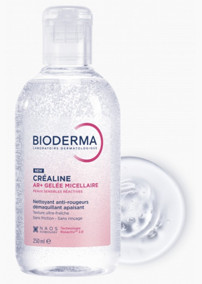 Bioderma CréalineAR+ gelée micellaire flacon 250ml
