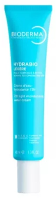 Image Bioderma Hydrabio Légère crème visage peaux normales à mixtes tube 40ml