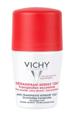 Image VICHY DEODORANT 72H DETRANSPIRANT INTENSIF ROLL-ON 50ML