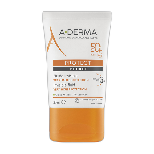 A-Derma - Protect - Fluide invisible 50+ Pocket 30 ml