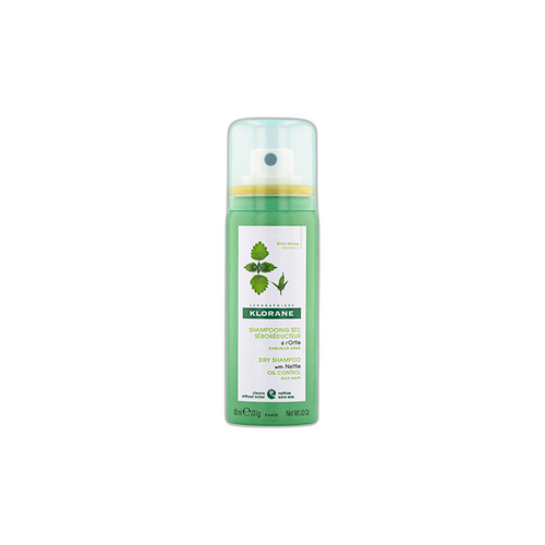Klorane - Ortie - Shampoing sec séboréducteur à l’Ortie - L’original - Cheveux gras 50 ml