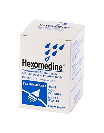 HEXOMEDINE TRANSCUTANEE FL 45ML
