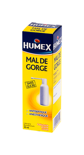 HUMEX MAL DE GORGE COLLUTOIRE 35ML