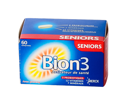 Image BION-3 SENIOR 60 COMPRIMÉS
