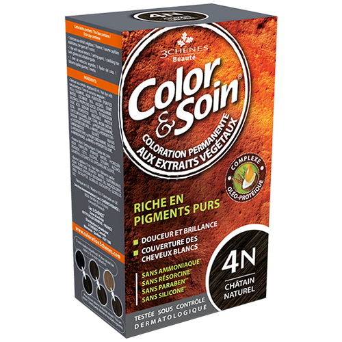 Image COLOR & SOIN CHÂTAIN NATUREL 4N