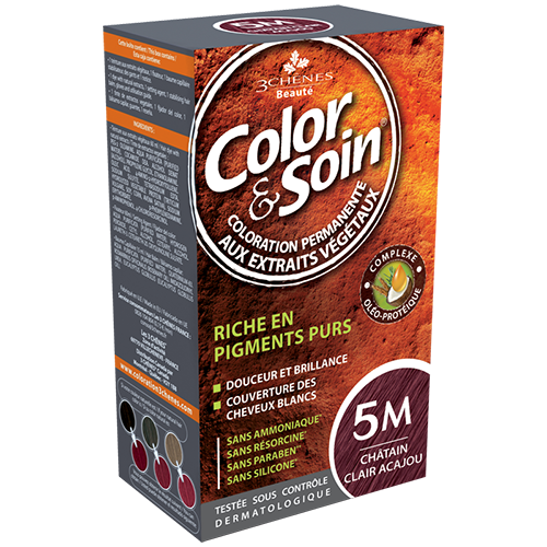 Image COLOR & SOIN CHÂTAIN CLAIR ACAJOU 5M