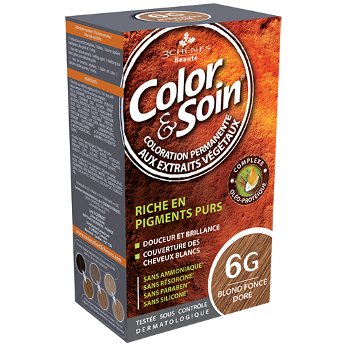Image COLOR & SOIN BLOND FONCÉ DORÉ 6G