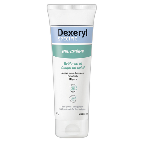 Image Pierre Fabre Dexeryl Specific gel-crème, apaisant et réparateur brûlures et coups de soleil 50g, dispositif médical