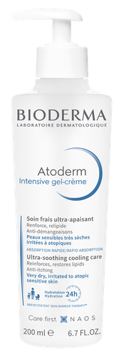 Bioderma Atoderm Intensive gel crème hydratante fl 200ml