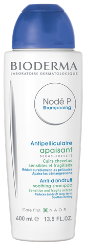 Bioderma Node P apaisant shampoing anti-pelliculaire cuirs chevelus irrités 400ml
